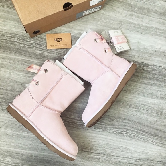 UGG Other - UGG Customizable Bailey Bow Back Boots - Big Kid